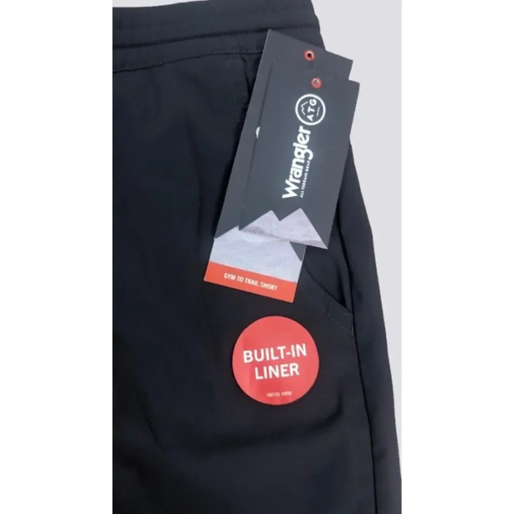 Mens ATG WRANGLER Gym to Trail Shorts | Built in Liner | Size XXL | NWT